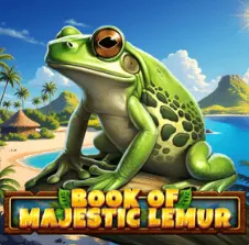 Book Of Majestic Lemur nyerőgép előnézeti kép